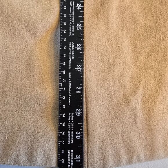 Venus Jacket Women's Size 10 Wool Blend Coat Double Button Tan - Picture 6 of 16